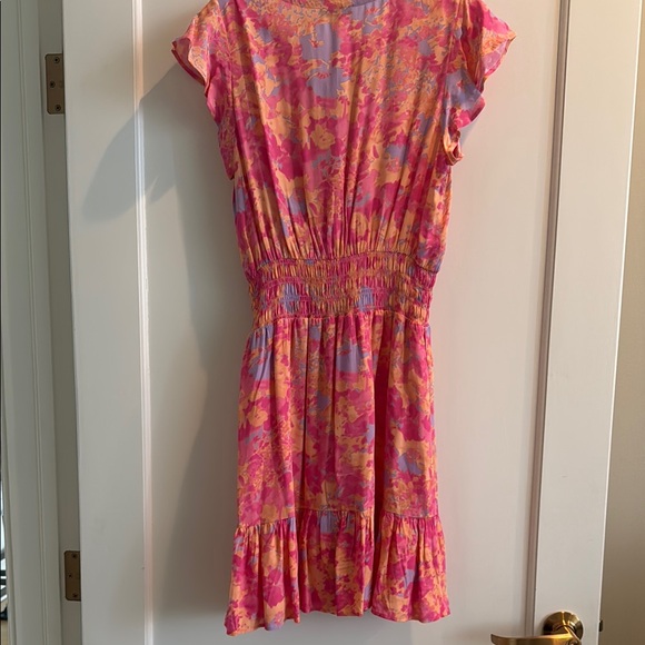 Rails Pink and Orange Floral Dress - Picture 2 of 6